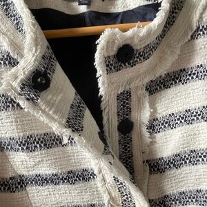 Stylish Black and White Women's Jacket